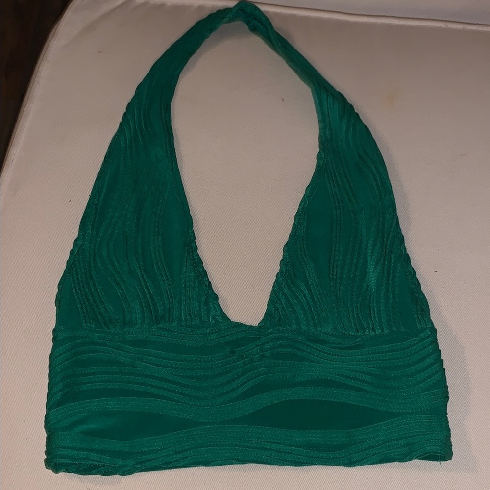 Emerald Green Halter Top